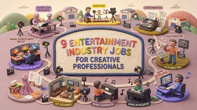 9 Entertainment Industry Jobs for Creative Professional